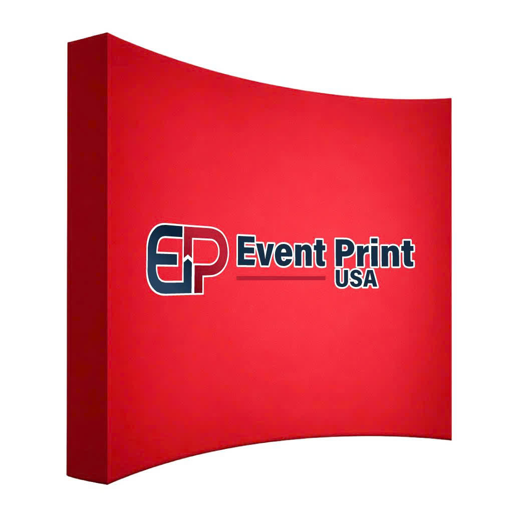 Curved backdrop for your event
